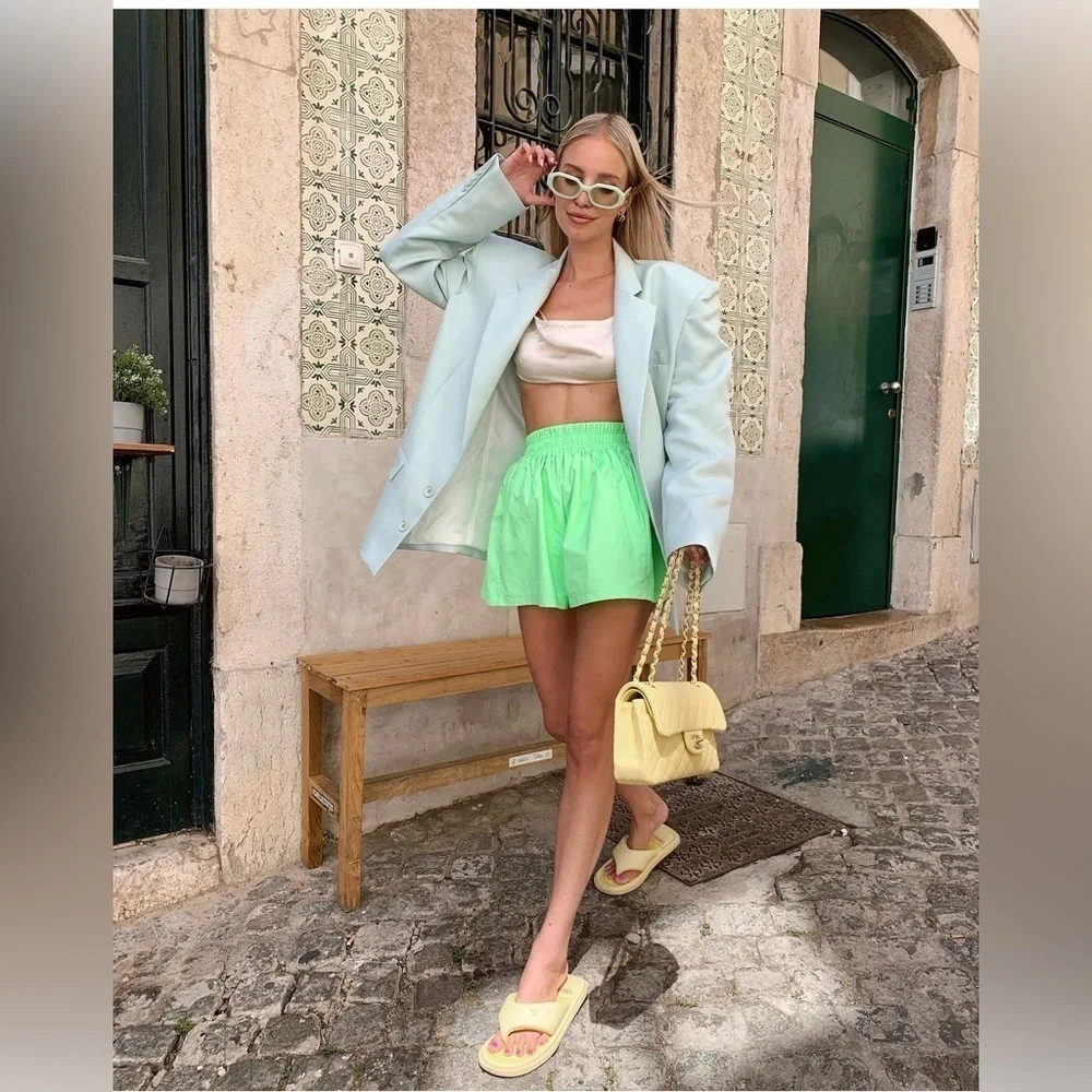 Chanel Flip Flops 22P Lambskin Padded Pool Thong FlipFlop Pillow Sandals Slides - Picture 5 of 16